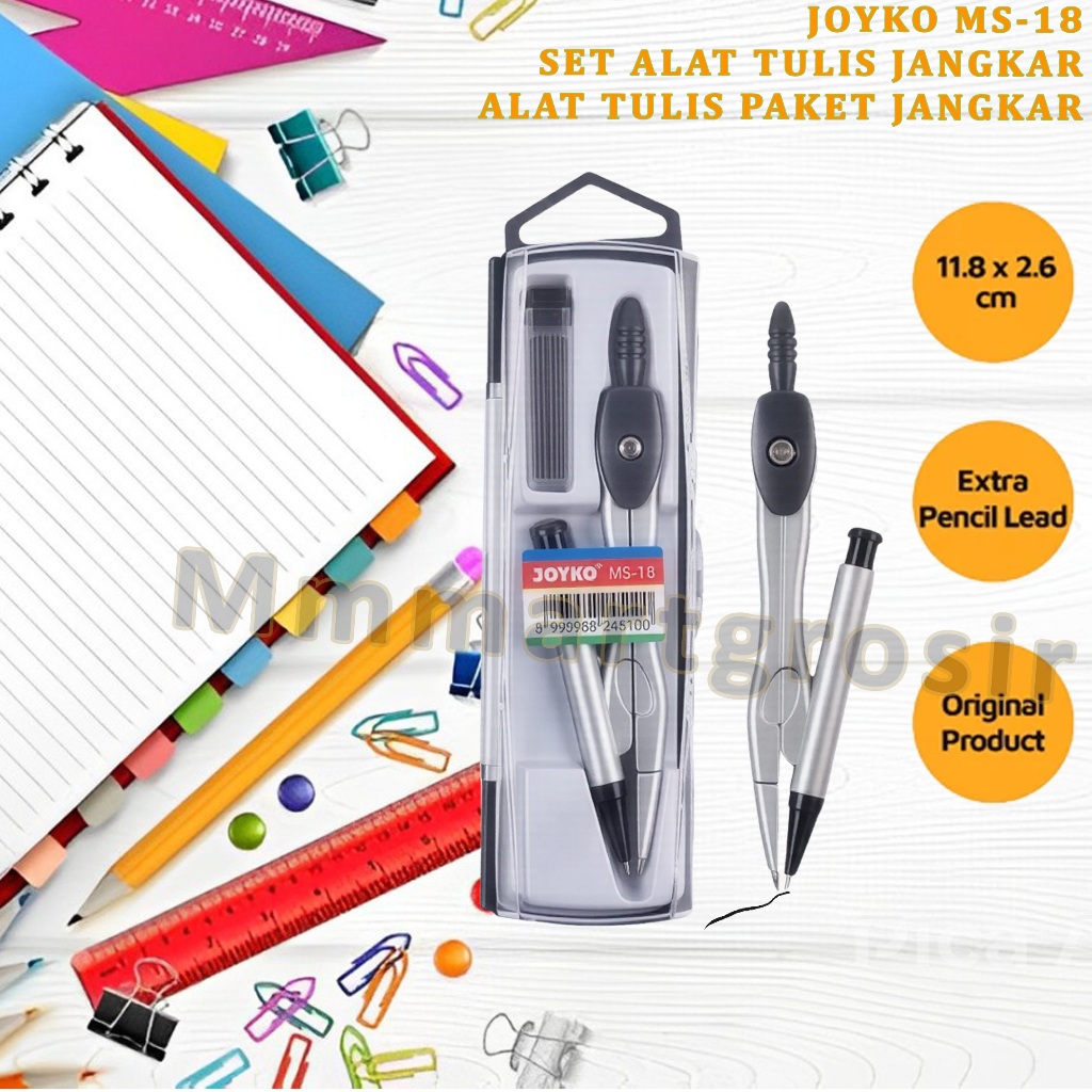 

Joyko / Set Alat Tulis Jangkar / Alat Tulis Jangkar / MS-18