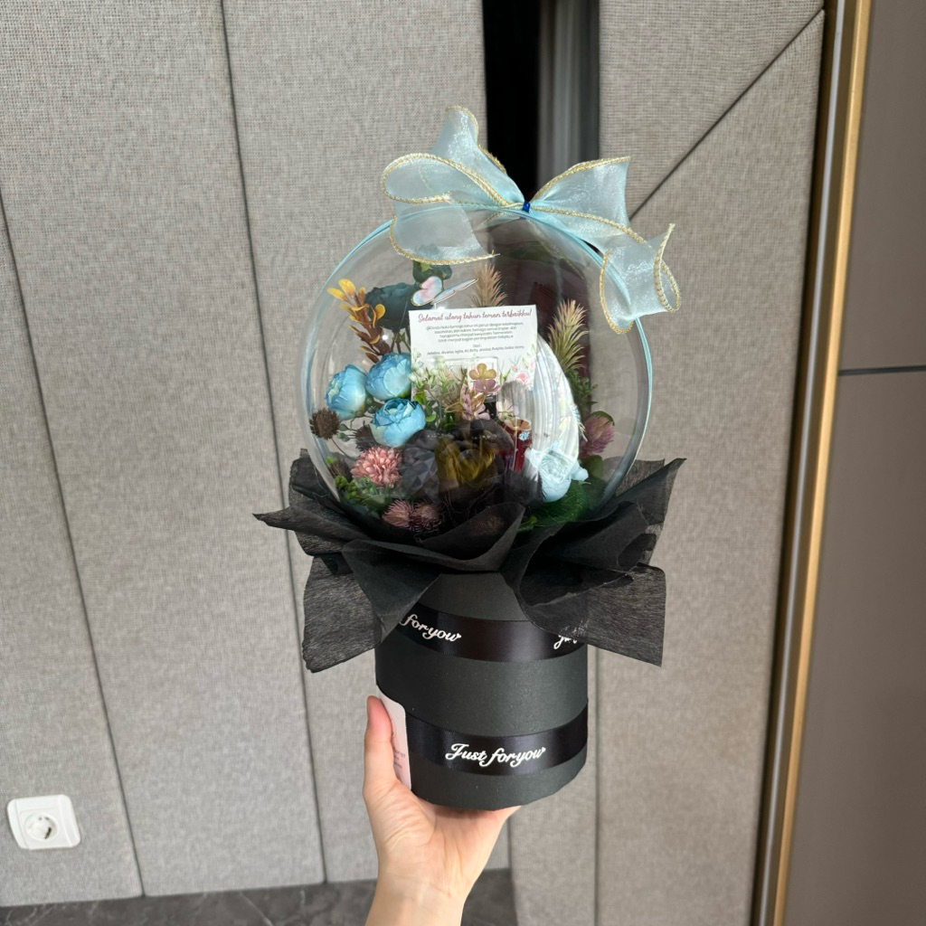 buket bunga semarang balloon bloom box hard balloon bloom box balloon bouquet buket bunga custom mur