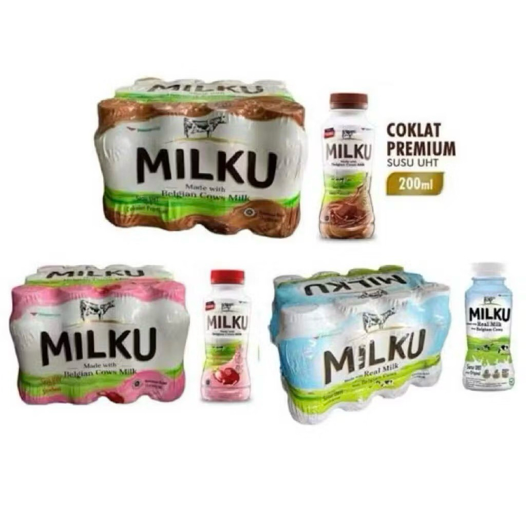 

MILKU 200ml 1 Dus Kartonan [12 BOTOL]