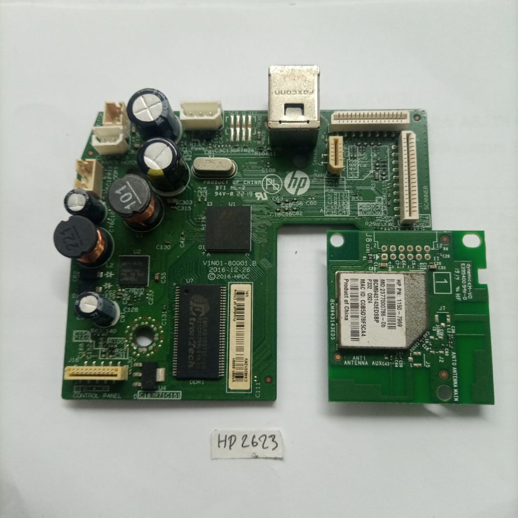 Mainboard Printer Hp Deskjet 2623 Second normal