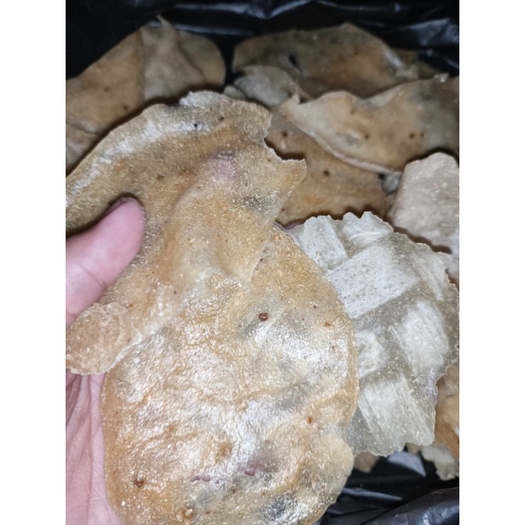 

opak singkong asli tasik, kerupuk opak gurih dan renyah