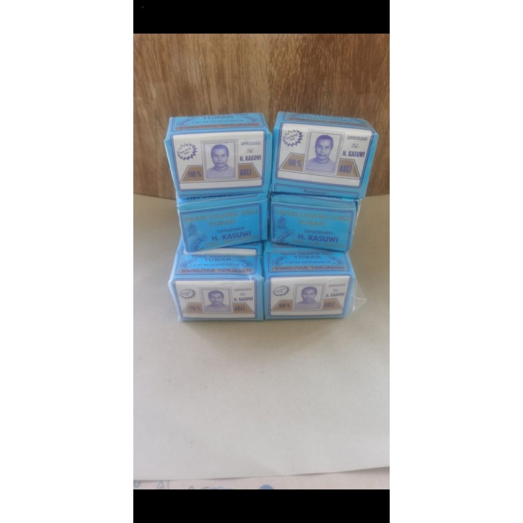 terasi tuban H. kasuwi tuban kecil 1kg isi 10