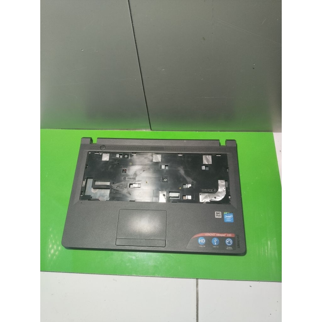 Casing Bawah Bottom Case+Frame Keyboard Palmest  Laptop Lenovo IdeaPad 100-14IBY 100-14iby