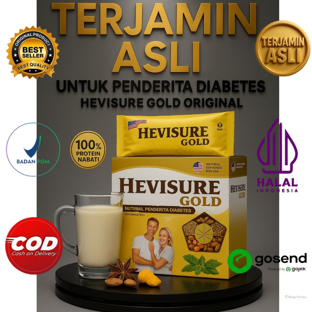 

HEVISURE GOLD MILK OBAT DIABETES KENCING MANIS MENURUNKAN GULA DARAH IMPORT USA