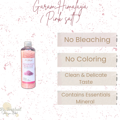 

Garam Himalaya Original 110gram Natural Himalayan Pink Salt