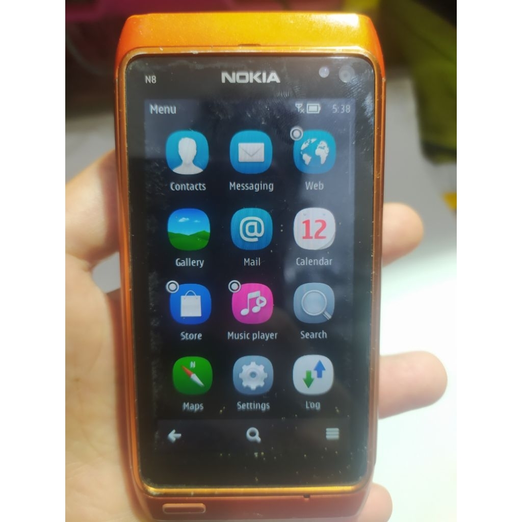 HP NOKIA N8 Nseries MINUS LAYAR GAK BISA DI SENTUH ANGGAP AJA BUAT BAHAN ATAU DI PERBAIKI