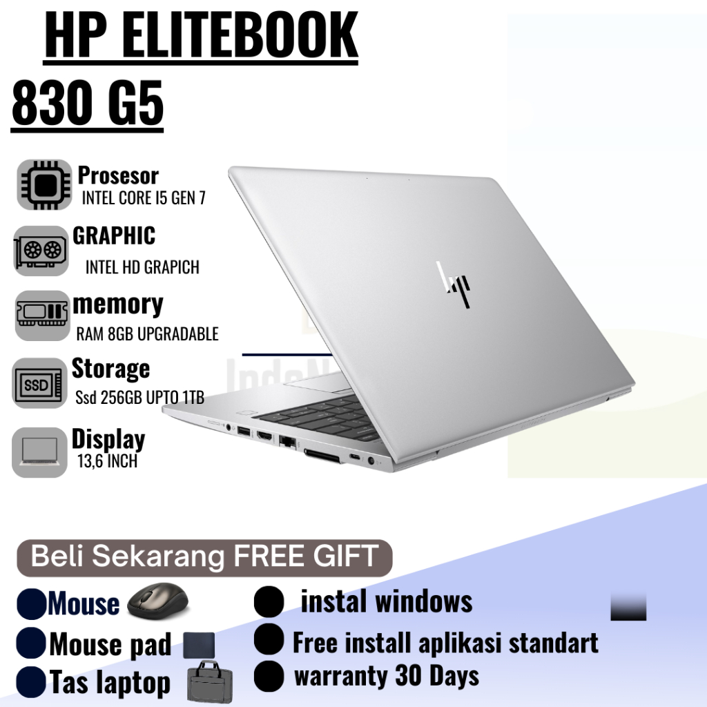 LAPTOP HP MURAH PROBOOK/ELITEBOOK 845/840/640/830/X360 I5/I7/RYZEN LAPTOP SECOND GRADE A BERGARANSI
