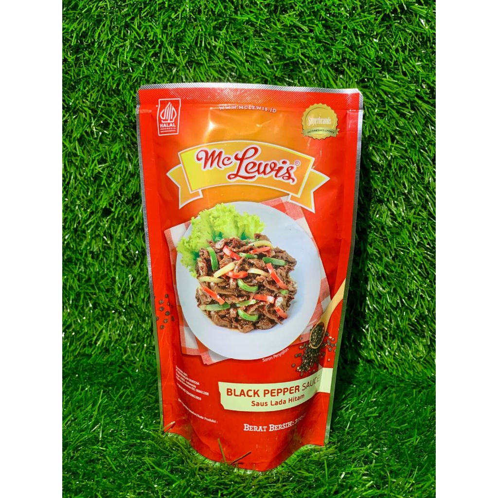 

Mc Lewis Saus Blackpepper 310gr