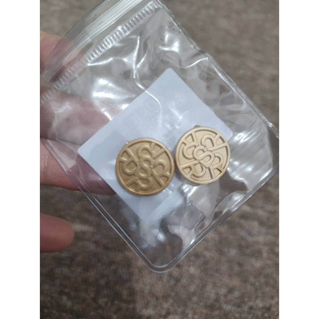 Buttonscarves As Is Tusk Pin & Xanadu Pin Brooch