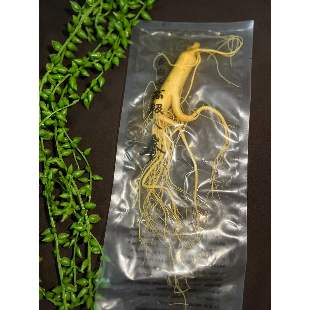 

Ginseng fresh Asli Gunung changbai - Kemasan Vacum Segar