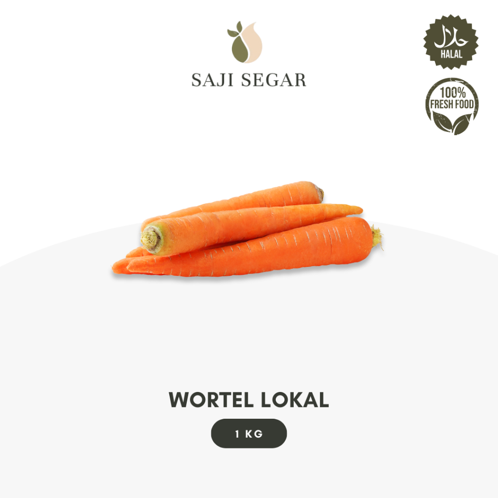 

Saji Segar Wortel Lokal Segar