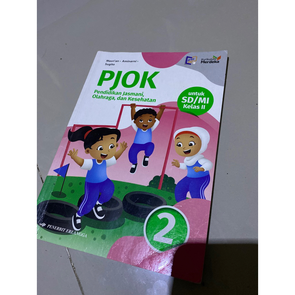 buku pjok erlangga kelas 2