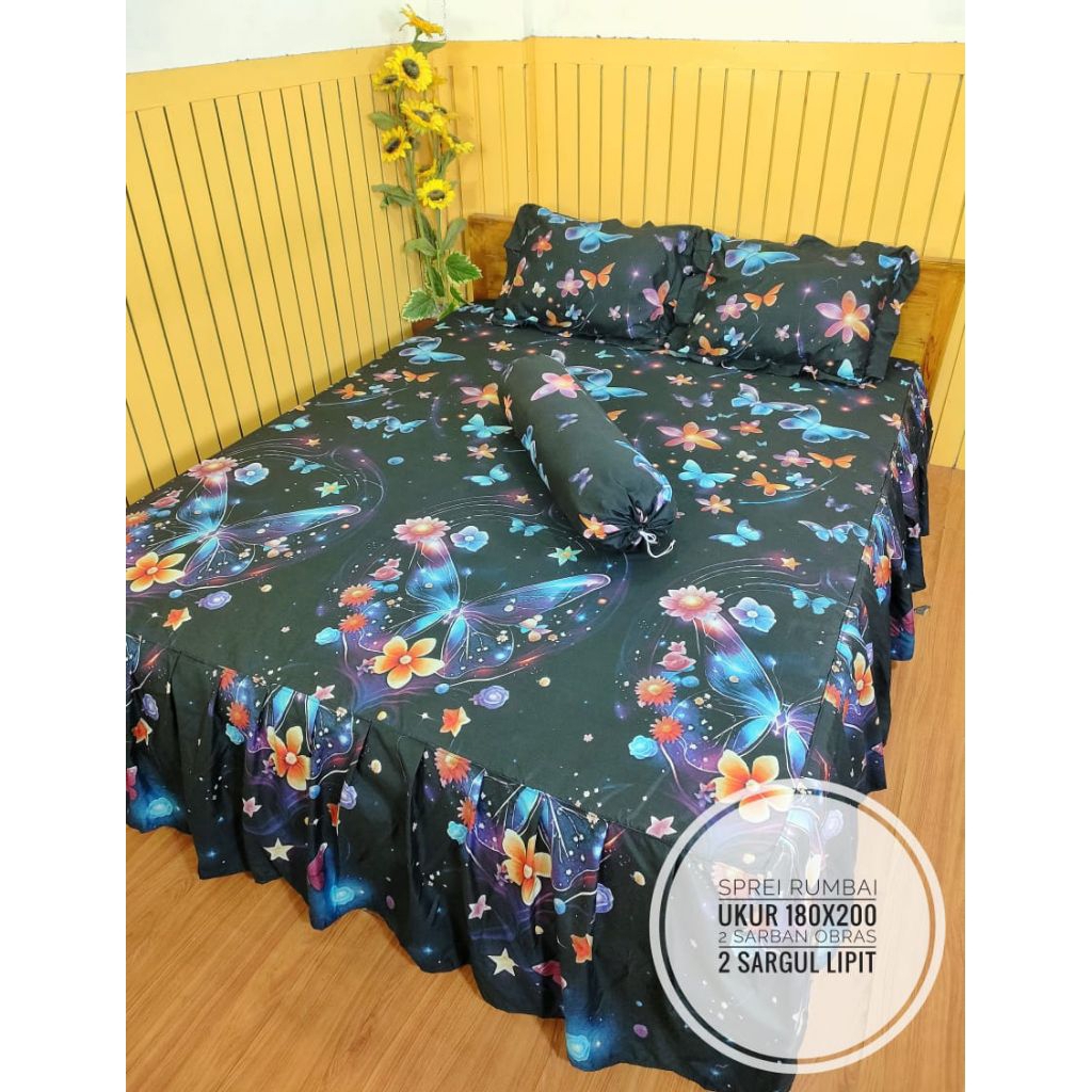 SPREI RUMBAI180x200 aestetic homemade