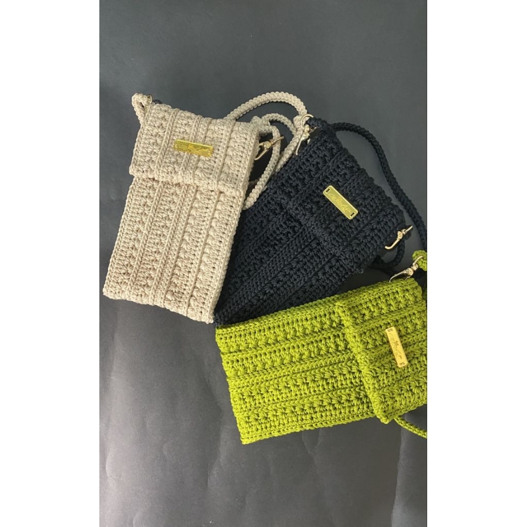 Tas hp rajut korea style