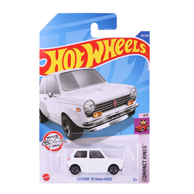 Hot Wheels Custom '70 Honda N600 2022 White RYU Compact Kings