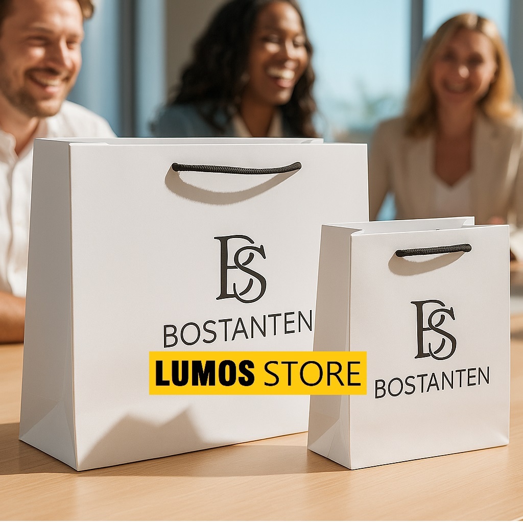 

Paper bag putih Bostanten premium tas kado untuk hadiah