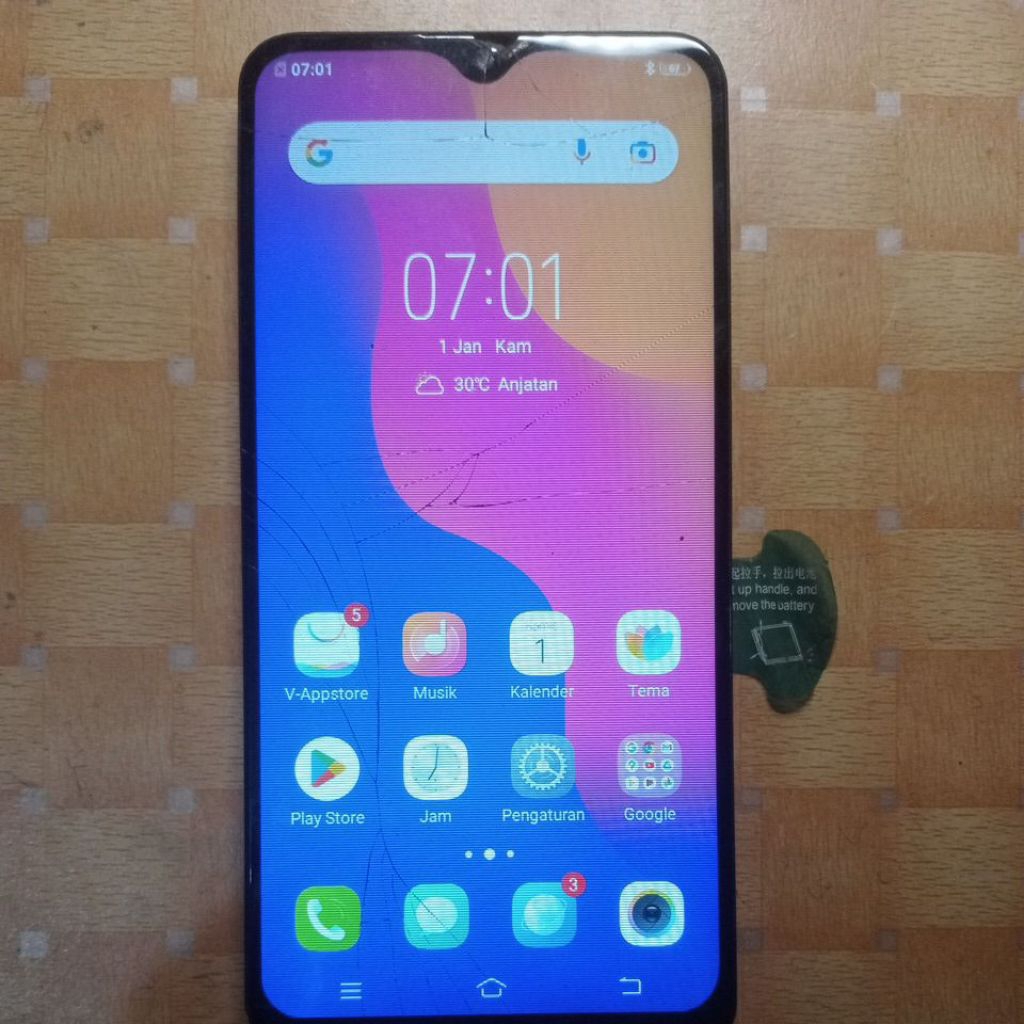 mesin Vivo y95 normal no pola ram 4