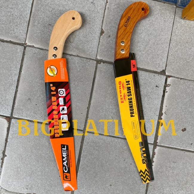 ELTORO Gergaji Lengkung - SARUNG KOPI KEBUN Kayu ELTORO 14" inch