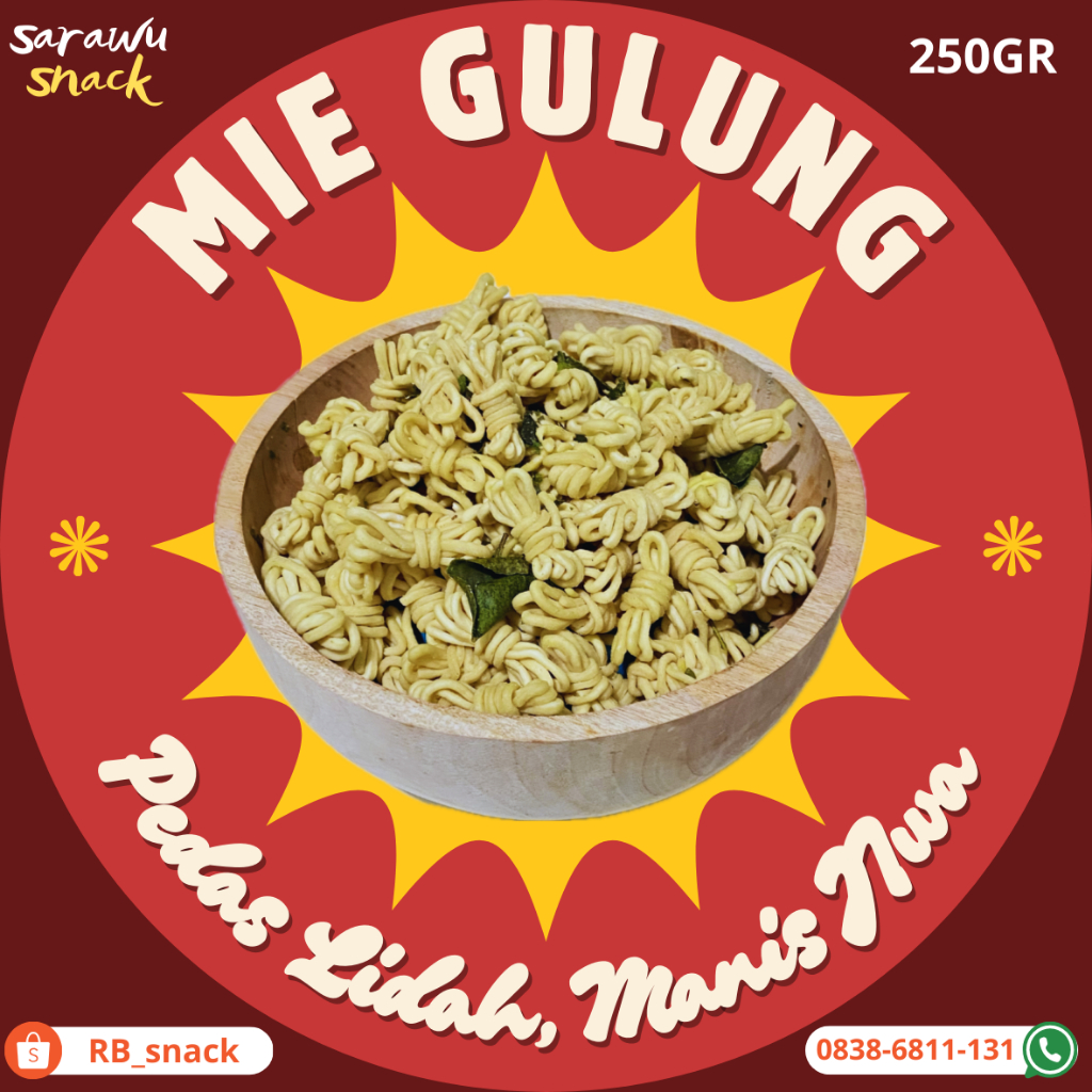 

MIE GULUNG ORIGINAL DAUN JERUK GURIH MURAH 250 gram