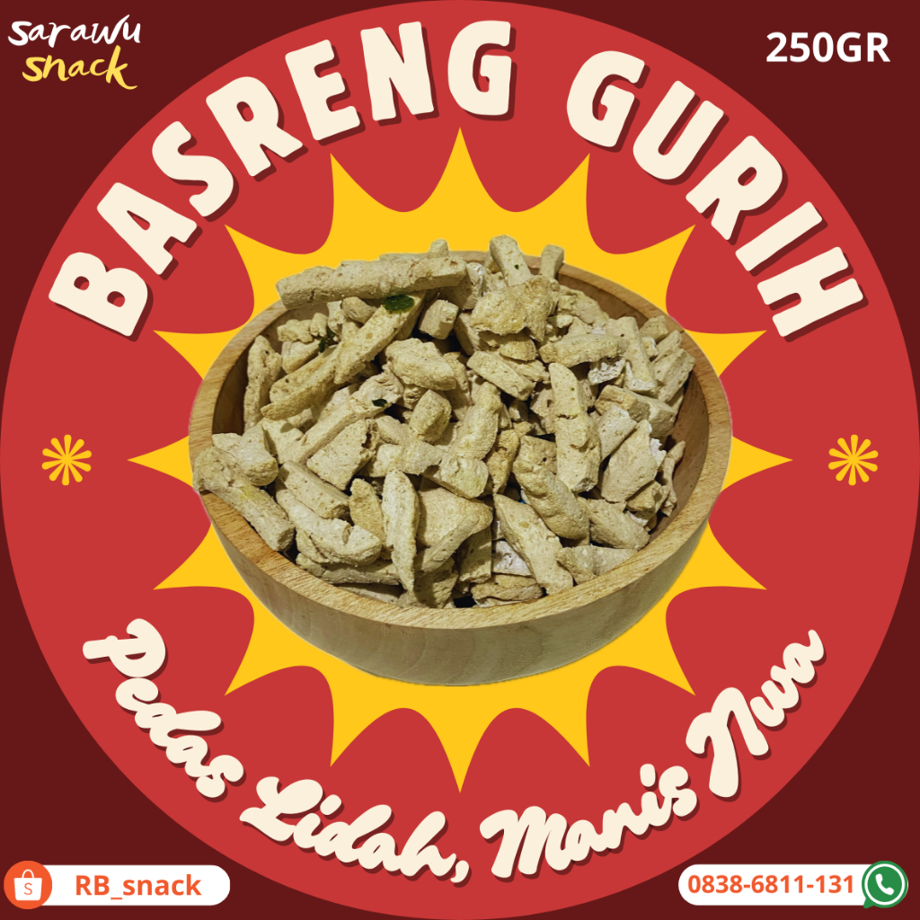 

BASRENG STIK DAUN JERUK GURIH MURAH 250 gram