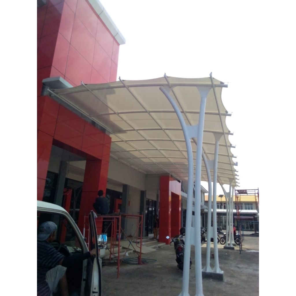 kain membran untuk kanopi dan tenda 950gsm