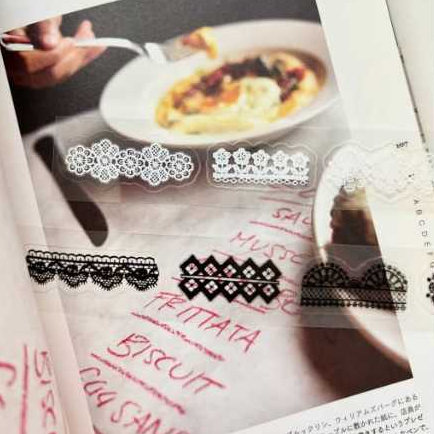 

Pion - 'Lace' Kiss-cut Clear PET Tape (FULL ROLL)