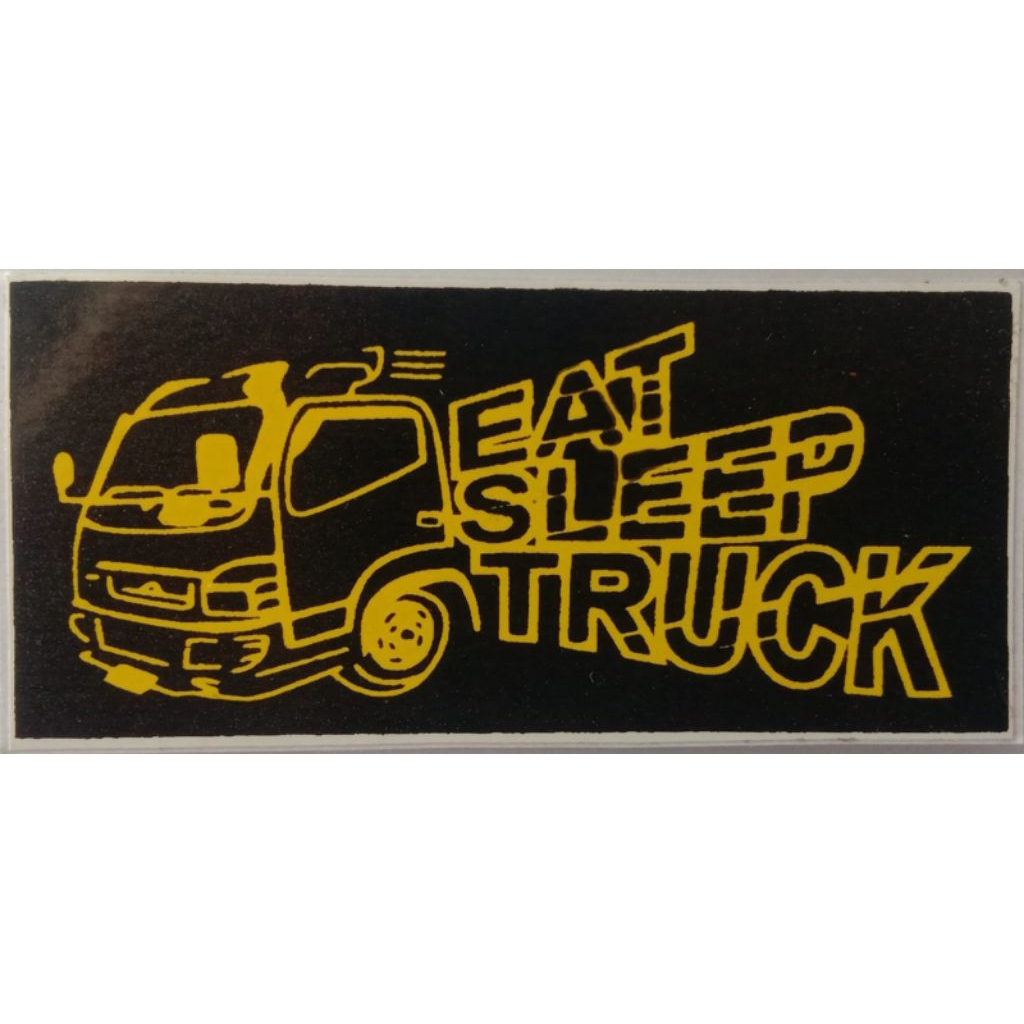 stiker truk oleng dapat 3 lembar.