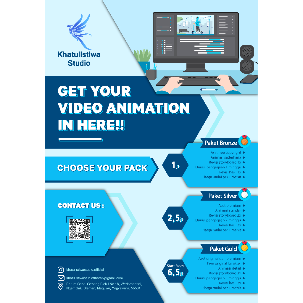 Video Animasi Motion Graphic 2D