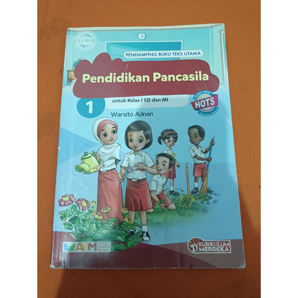 preloved buku paket SD kelas 1