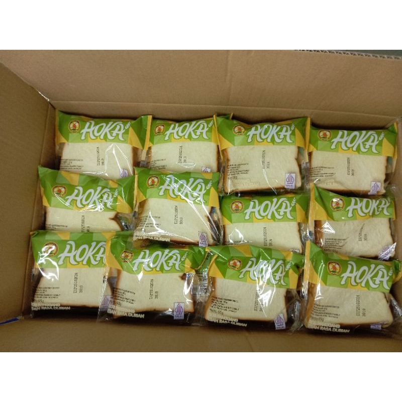 

Roti aoka panggang mix ( 30 bungkus)