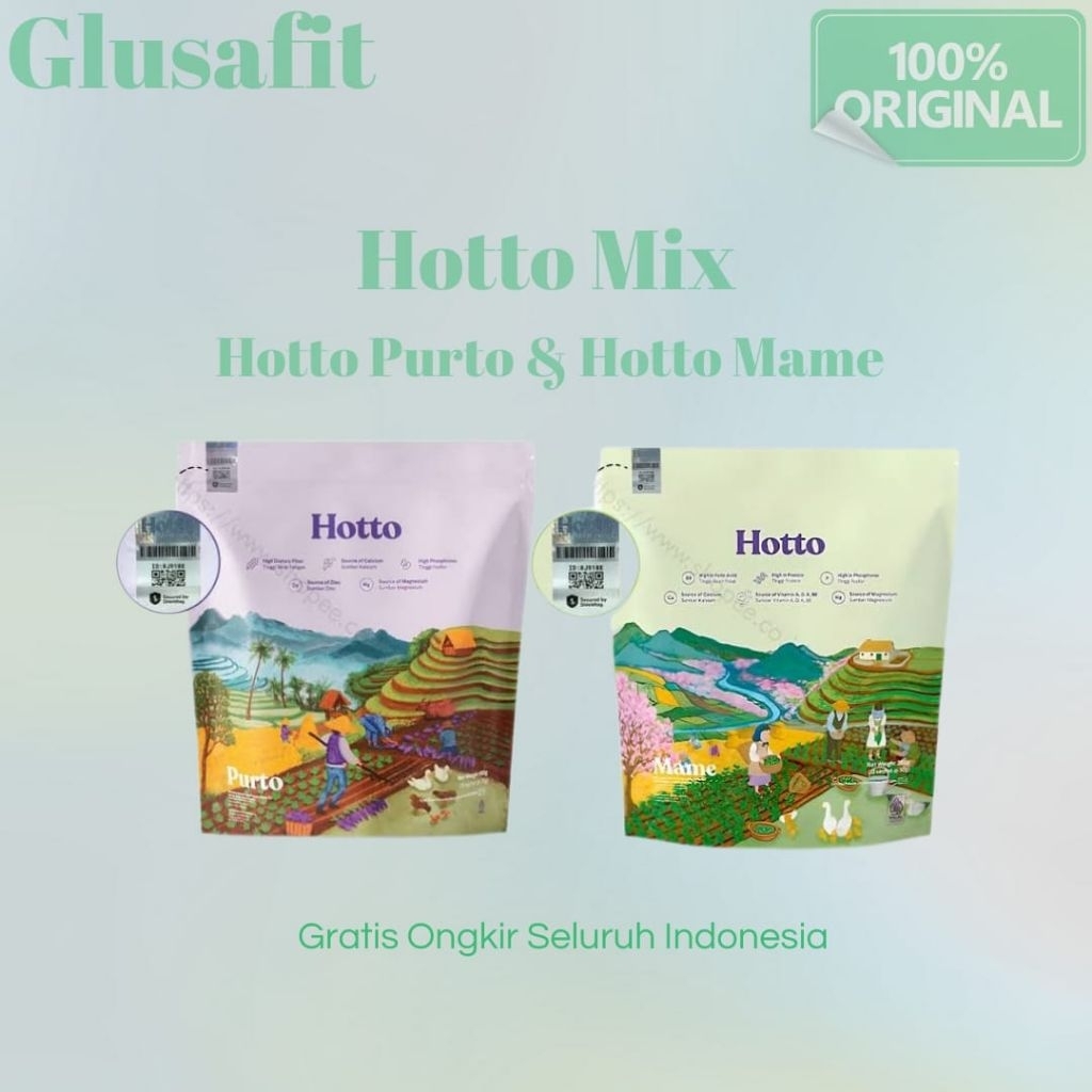 

Hotto Mame Hotto Purto Combo Mix 2Pouch Original Official Store