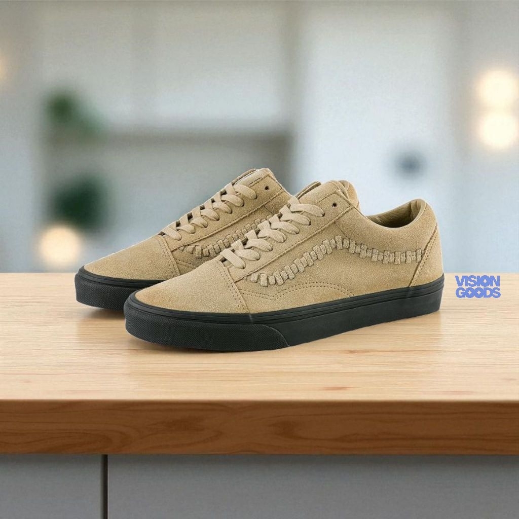 Vans Old Skool Crafted Stripe Brown Black