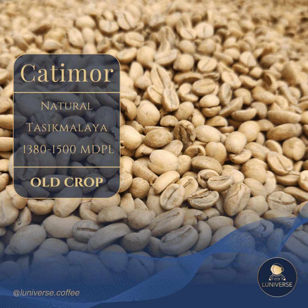

Green Bean Sigarar Utang / Catimor Natural (OLD CROP 2024 Q3) 1KG - Luniverse