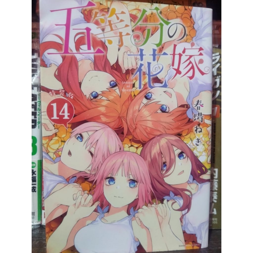 Komik Manga Import Gotoubun no Hanayome vol 14 Original Bahasa Jepang