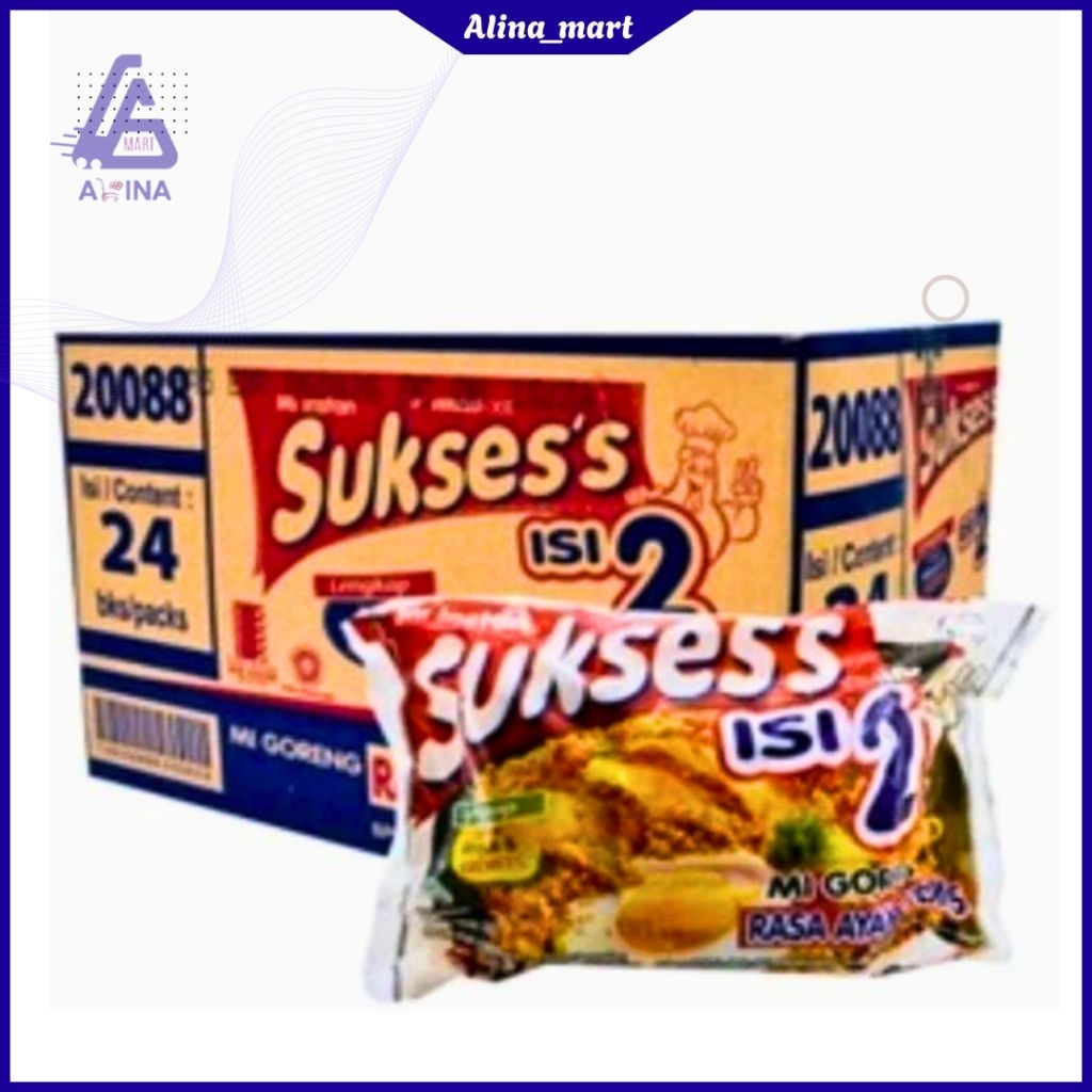 

Mie Suksess Isi 2 Kuah & Goreng [1 Kardus]