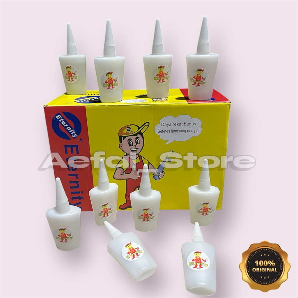 

(1 pcs) Lem Korea Lem Serbaguna Eternity Besar Original