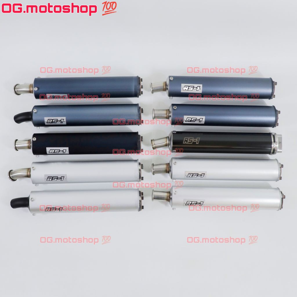 Knalpot Silencer RS1 Ninja150 Ninja R RR Satria F1ZR NSR RXKing