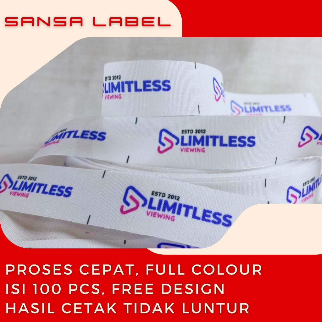 

label katun label baju label nama anak label kain jahit