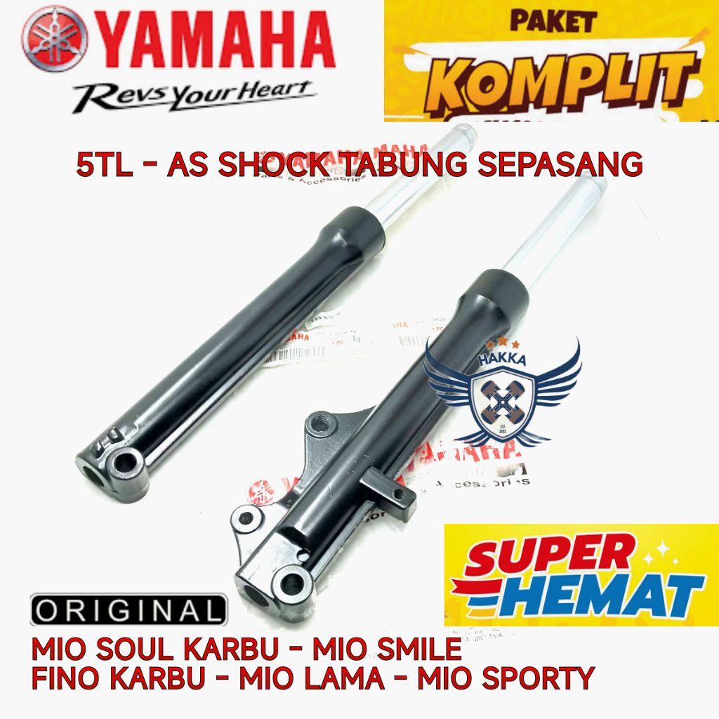 5TL AS SHOCK TABUNG YAMAHA MIO SOUL KARBU AS SHOCK TABUNG YAMAHA MIO SMILE AS SHOCK TABUNG YAMAHA FI
