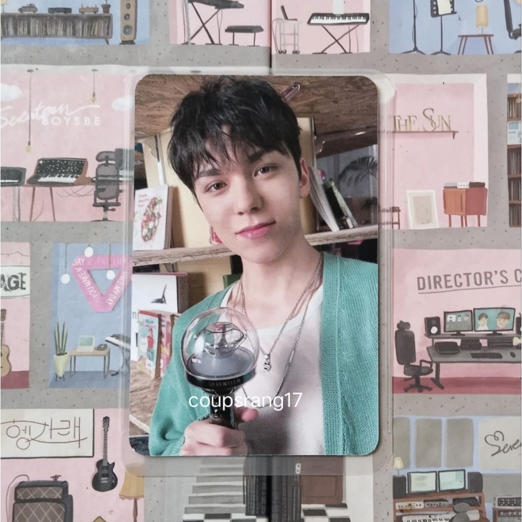 PHOTOCARD OFFICIAL SEVENTEEN VERNON CARATZONE