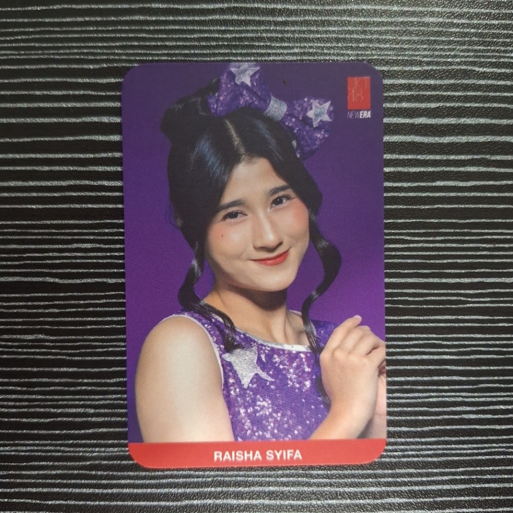 Photocard PC JKT48 Raisha MnG Theater Sementara Yogyakarta Surabaya