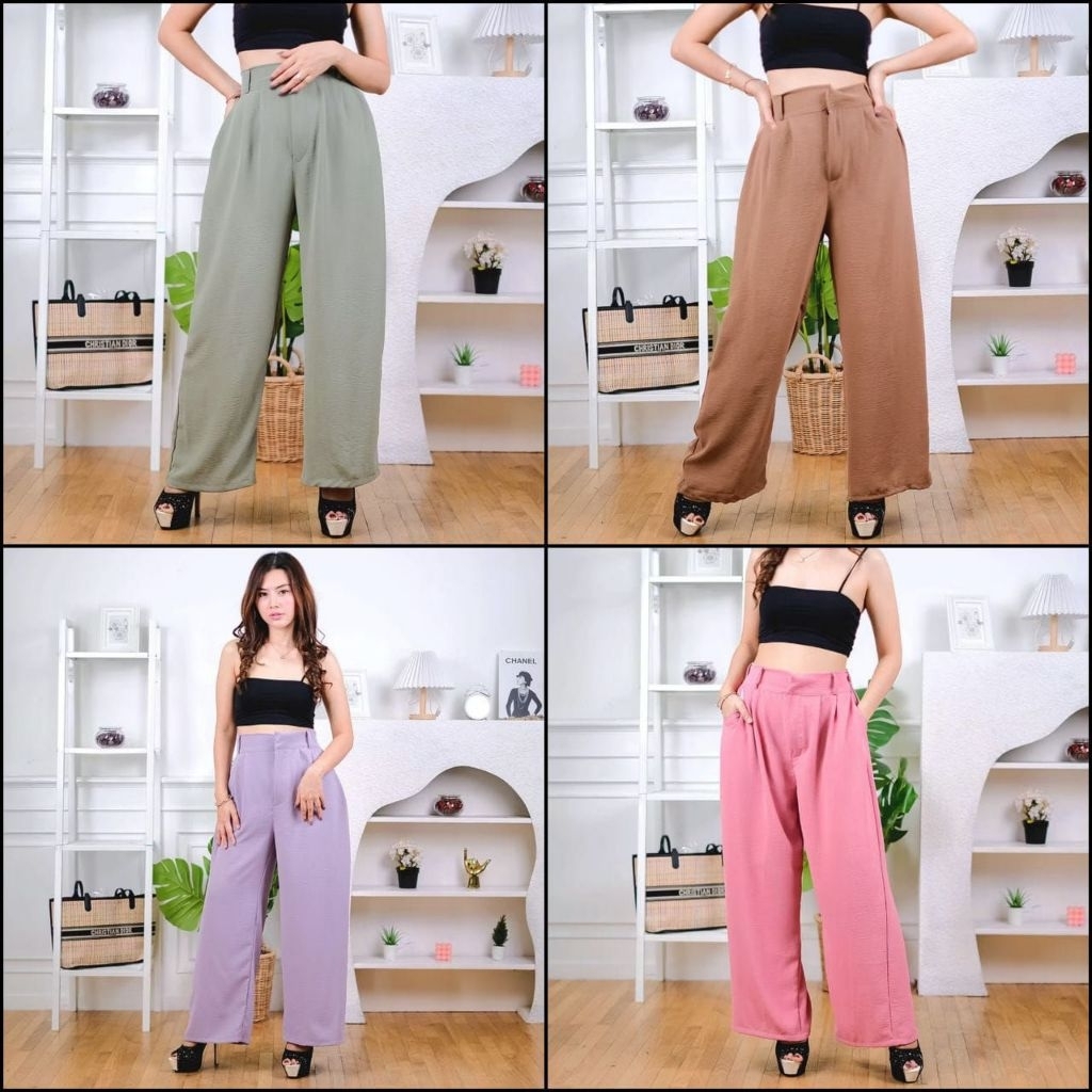 Kulot crinkle premium Bahan crinkle