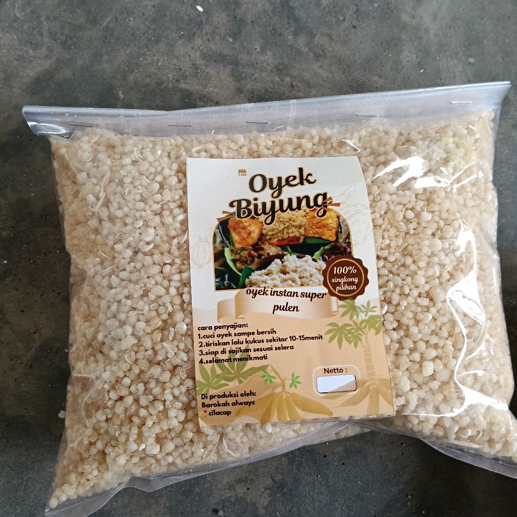 

Tiwul Singkong Instan 500 gram Rasa Original