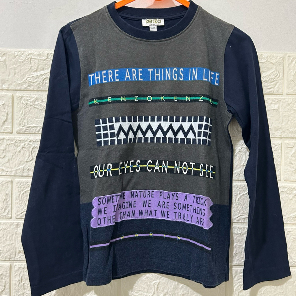 Kaos Kenzo panjang (Preloved)