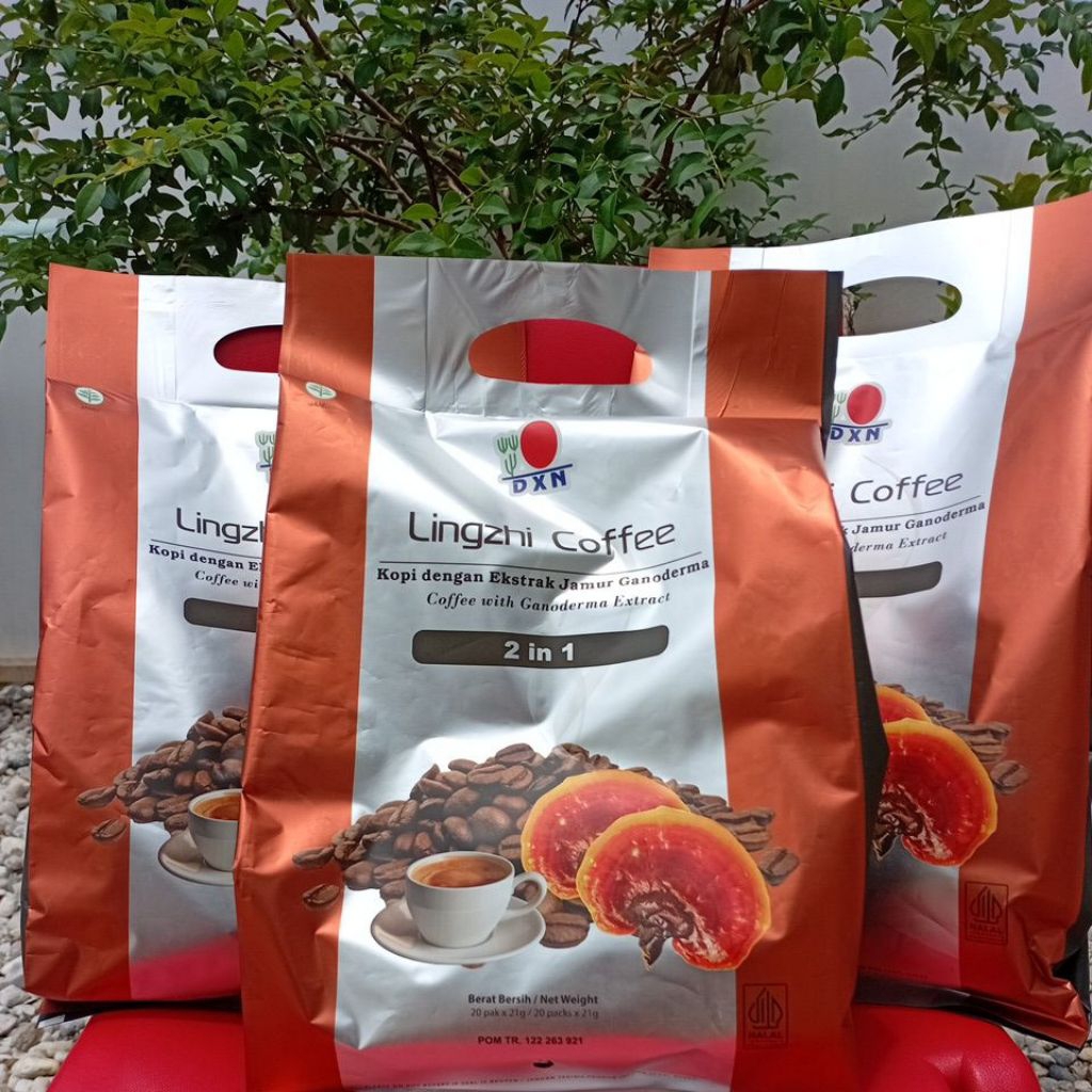 

DXN Lingzhi Coffee 2in1 Paket 3 bags @20 sachet