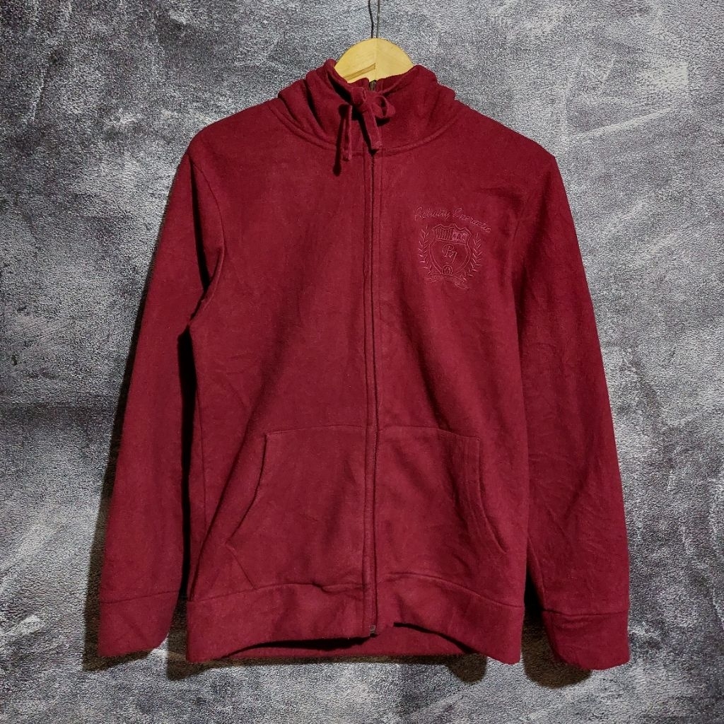 zipper hoodie sherpa luar