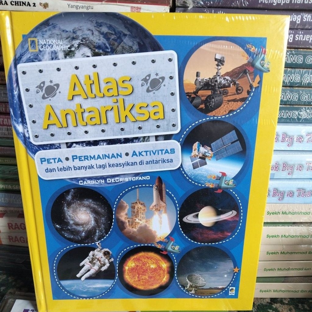 ATLAS ANTARIKSA PETA.PERMAINAN.AKTIVITAS