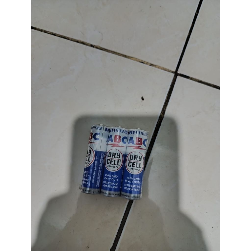 Baterai ABC ukuran AAA/R3