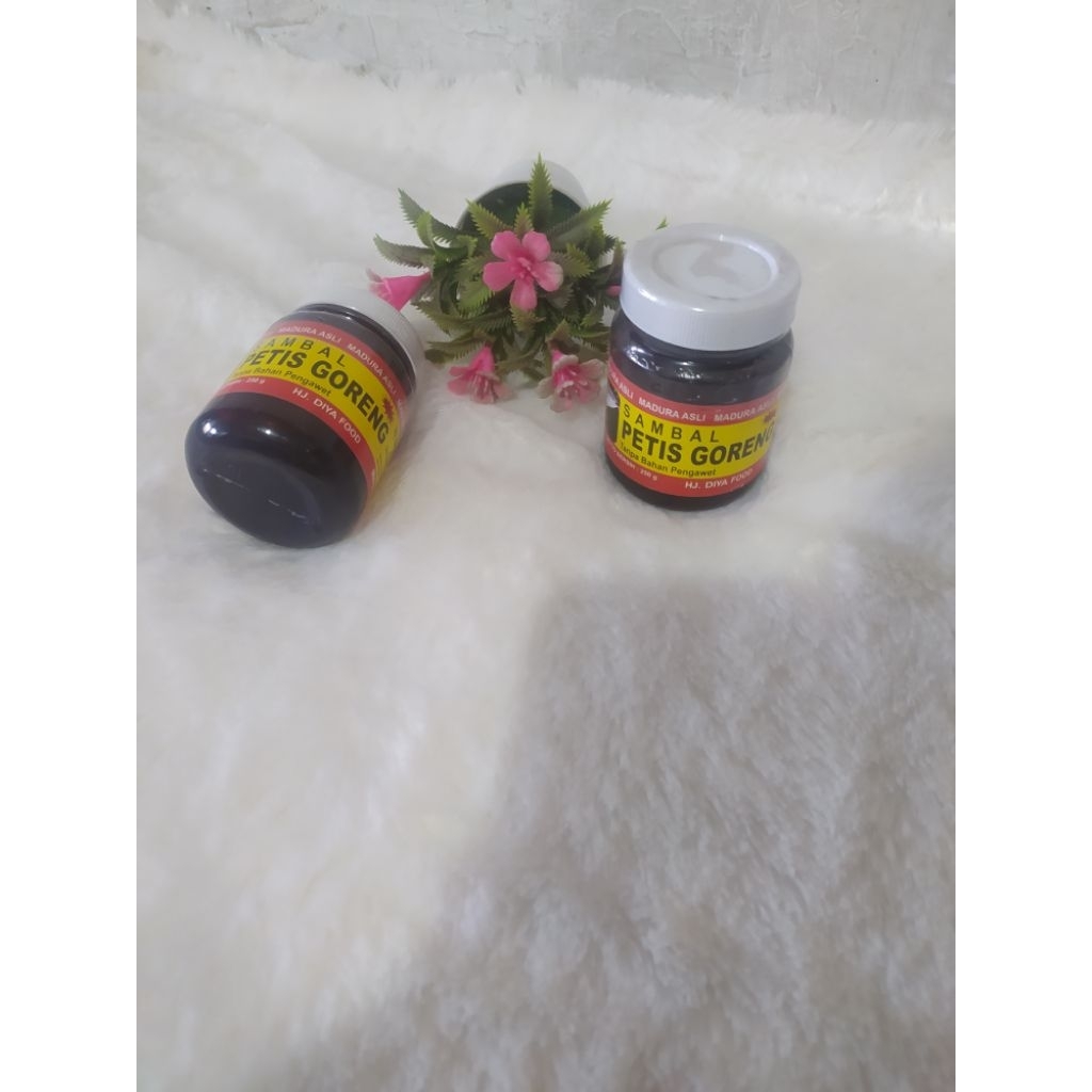 

Terlaris sambal petis goreng 250 gr