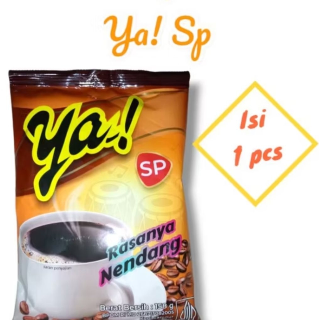 

Kopi Ya kemasan 158gr tanpa gelas